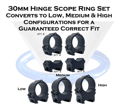 Hinge – 30 mm Scope Rings